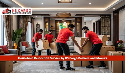 Household Relocation Service by KS Cargo Packers and Movers