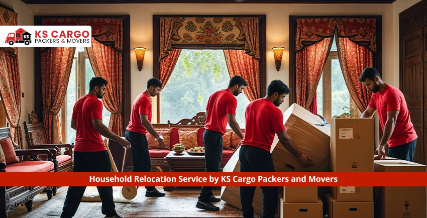 Household Relocation Service by KS Cargo Packers and Movers